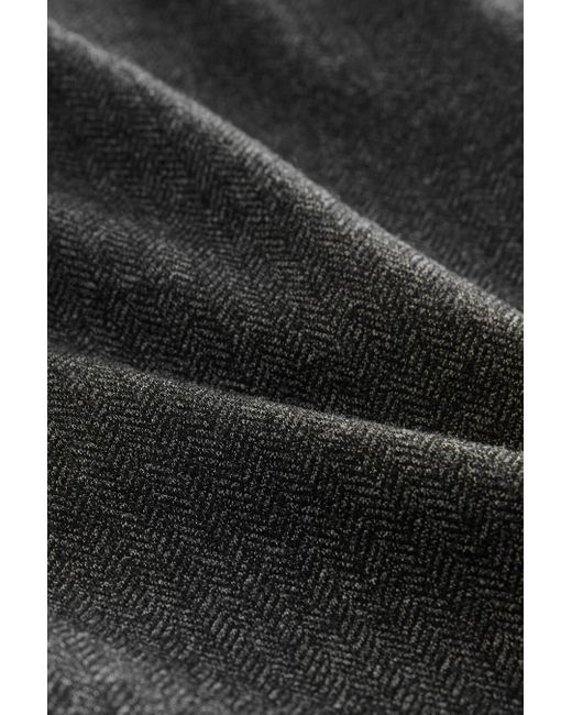 Next Jerseyhose Regular Fit Jersey-Jogginghose mit Fischgrätmuster (1-tlg) in Gray für Herren