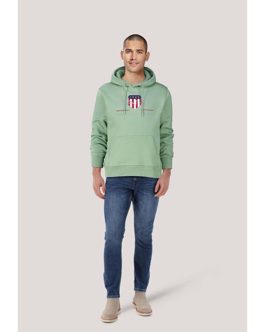 Gant Hoodie ARCHIVE SHIELD Regular Fit in Green für Herren
