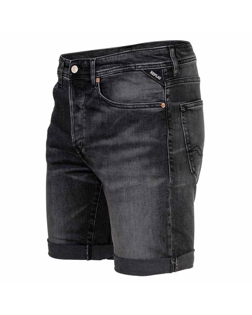 Replay Bermudas Bermuda-Shorts Baumwolle in Gray für Herren