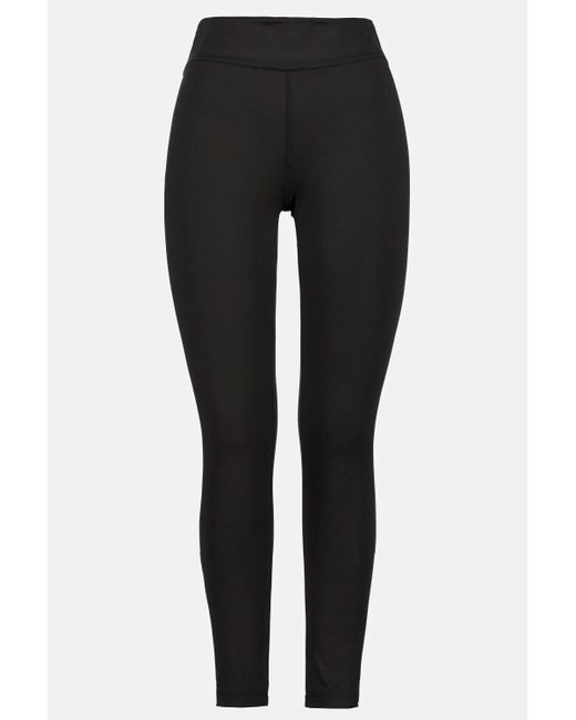 Gina Laura Schlupfhose Leggings Schriftdruck schmales Bein Elastikbund in  Schwarz | Lyst DE