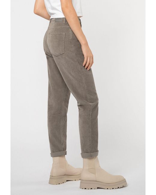 EIGHT2NINE Gray Stoffhose Cord Hose