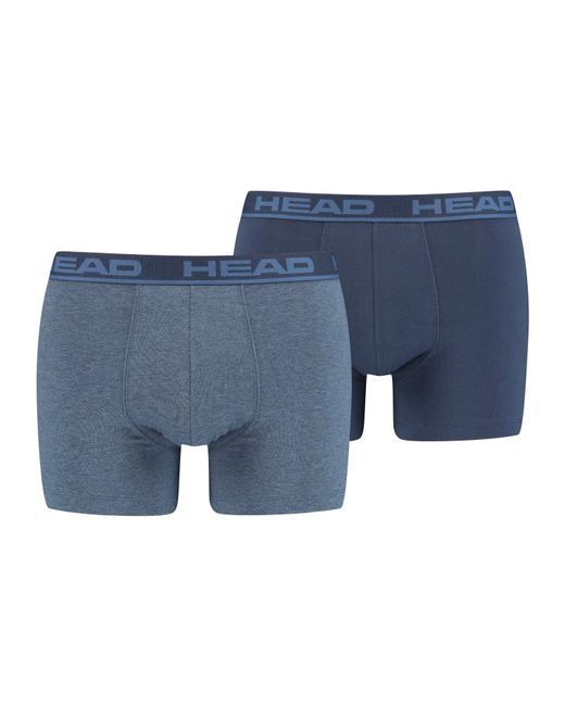Head Blue BASIC BOXER 2P (2er Pack) mit elastischem Logobund