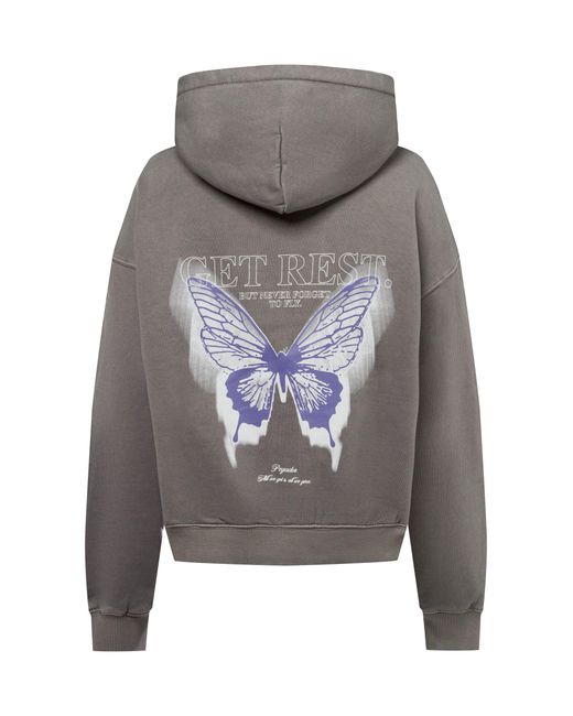 PEGADOR Gray Kapuzenpullover Lena