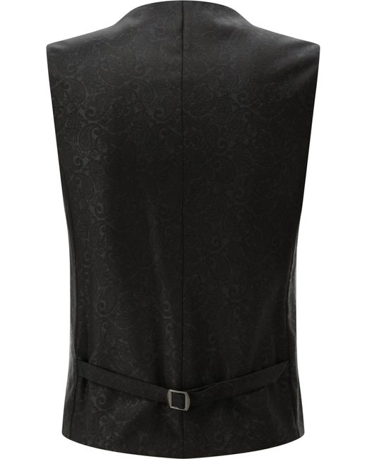 Carl Gross Anzugweste CG Wicklow in Black für Herren