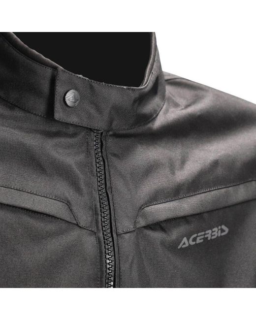 Acerbis Motorradjacke X-MAT 2.0 Motorrad Textiljacke (mit Protektoren, wasserdicht) in Gray für Herren