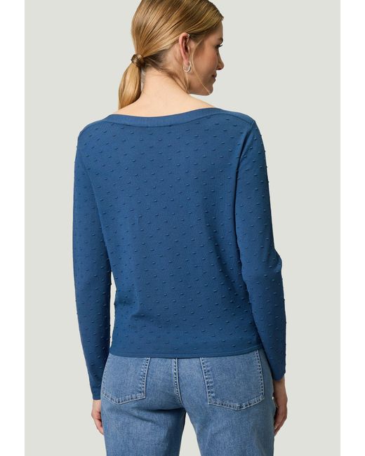 Zero Blue Strickpullover
