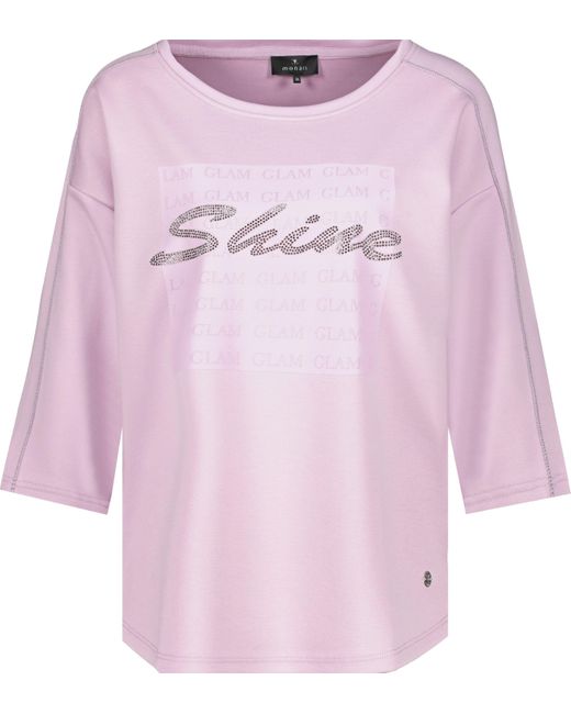 Monari Pink 3/4-Arm-Shirt Sweatshirt lavender rose
