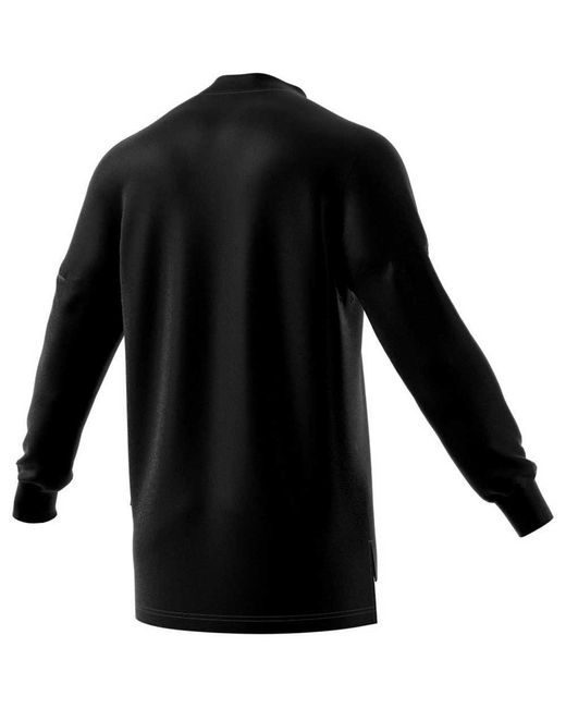Adidas Originals Performance Fleecepullover adidas Sweatshirt TANGO JERSEY LS in Blue für Herren