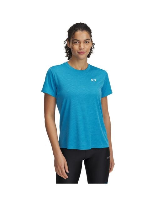 Under Armour Blue ® - T-Shirt Tech Textured SSC 1383641