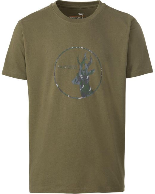 Parforce Shirt T-Shirts 2er-Pack Bock Camo in Green für Herren