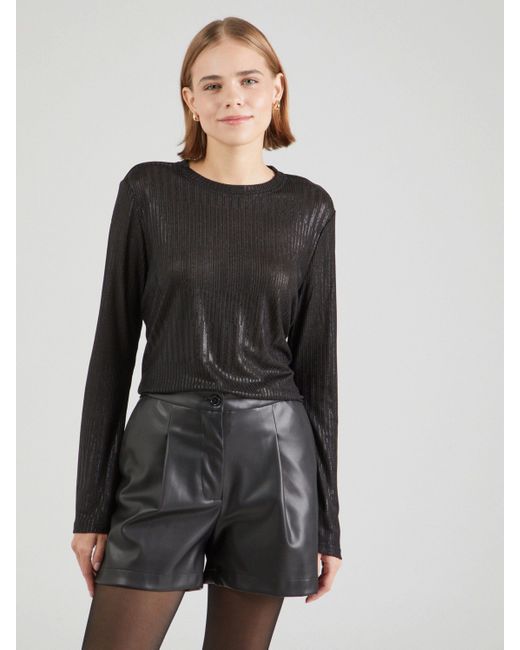 Jdy Black Langarmshirt EVEREST (1-tlg) Plain/ohne Details