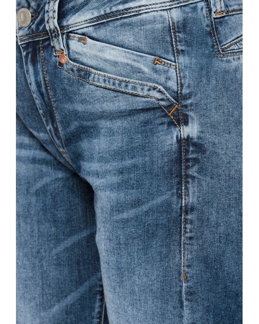 Herrlicher Blue Bootcut-Jeans Prime New Denim Light