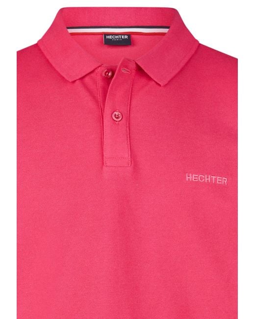 Daniel Hechter Poloshirt 74004-141902-610 in Pink für Herren