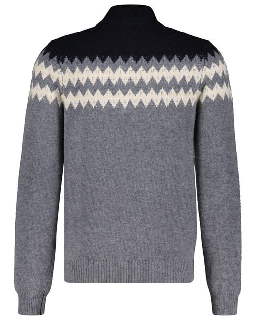 new zealand auckland Stillpullover Pullover in Gray für Herren