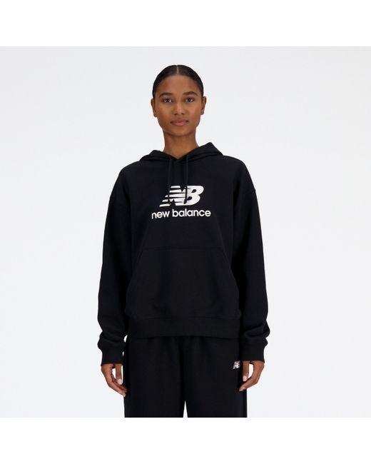 New Balance Black Kapuzensweatshirt WOMENS LIFESTYLE HOOD & SWEAT
