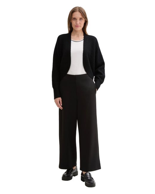 Tom Tailor Black Strickjacke