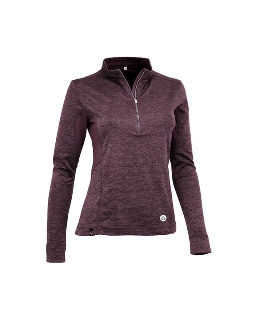 Maul Sport Purple ® Fleecejacke Seehorn-1/1Funktionsshirt+RV rose violet