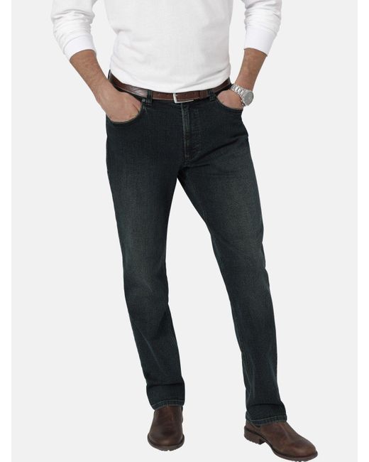 Babista 5-Pocket-Jeans SARENTA im Used-Look in Black für Herren