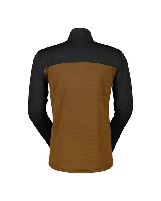 Scott Stehkragenpullover Defined Light Pullover körperbetont geschnitten in Green für Herren