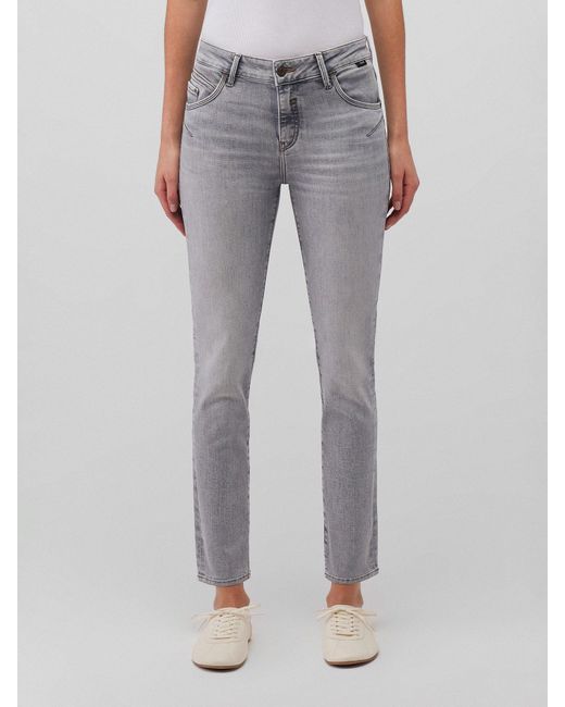 Mavi Gray 5-Pocket-Jeans