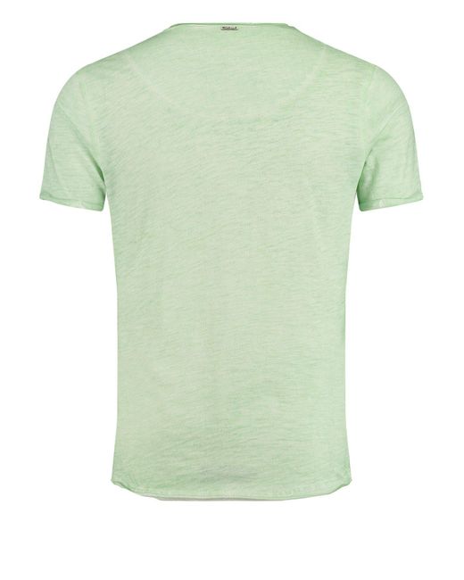 Key Largo T-Shirt MT SODA NEW v-neck in Green für Herren