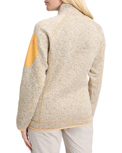 McKinley Multicolor Fleecejacke Da.-Unterjacke Skeena wms MELANGE/ORANGE