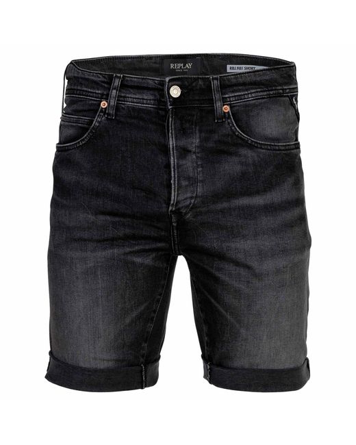 Replay Bermudas Bermuda-Shorts Baumwolle in Gray für Herren
