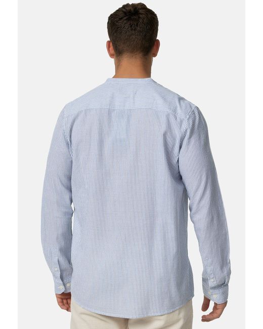 INDICODE Langarmhemd INCari in Blue für Herren