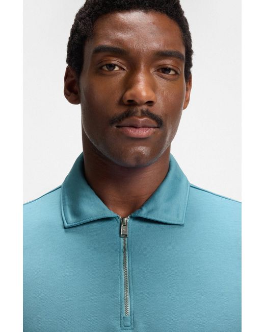 Boss Poloshirt H-Paras 57 (1-tlg) in Blue für Herren