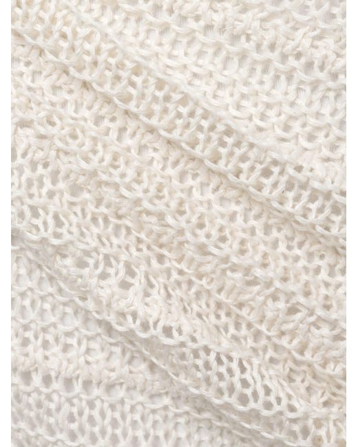 Franco Callegari White Strickpullover