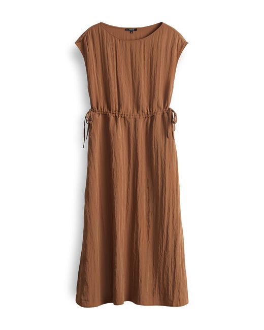 Opus Natural Midikleid WITRANA mit verstellbarer Taille