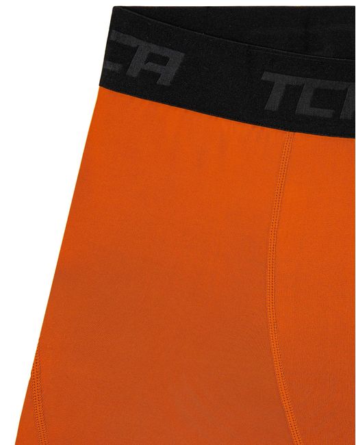 TCA Funktionsshorts Pro Performance Compression Tight, Orange, L (1-tlg) für Herren