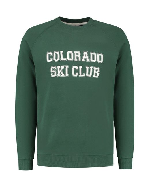 Shiwi Sweatshirt Colorado (1-tlg) Plain/ohne Details in Green für Herren