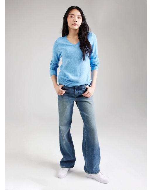 Vila Blue Strickpullover VIRil (1-tlg) Plain/ohne Details