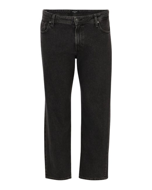 Jack & Jones Regular-fit-Jeans Chris (1-tlg) Plain/ohne Details in Black für Herren