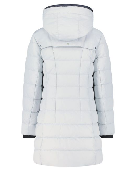 AMBER & JUNE White Anorak Winterjacke