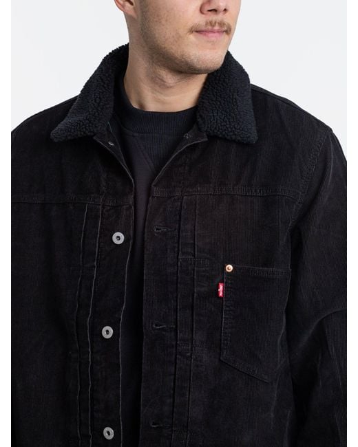 Levi's cordjacke schwarz Clearance