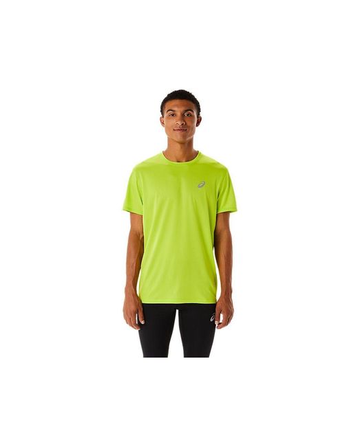Asics T-Shirt Laufshirt Core SS kurzarm in Green für Herren