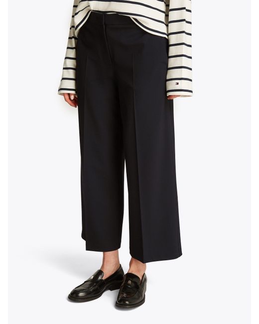 Tommy Hilfiger Black Webhose Low Normal Waist Bi-Stretch Gürtelschlaufe