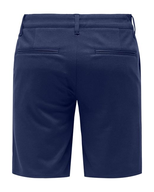 Only & Sons Chinoshorts Shorts Bermuda Pants Sommer Hose 7413 in Blau in Blue für Herren