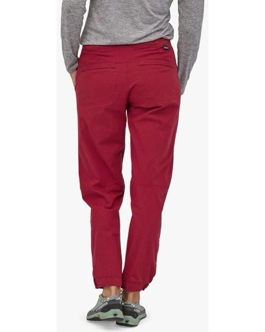 Patagonia Red Outdoorhose W`s CALIZA ROCK PANTS