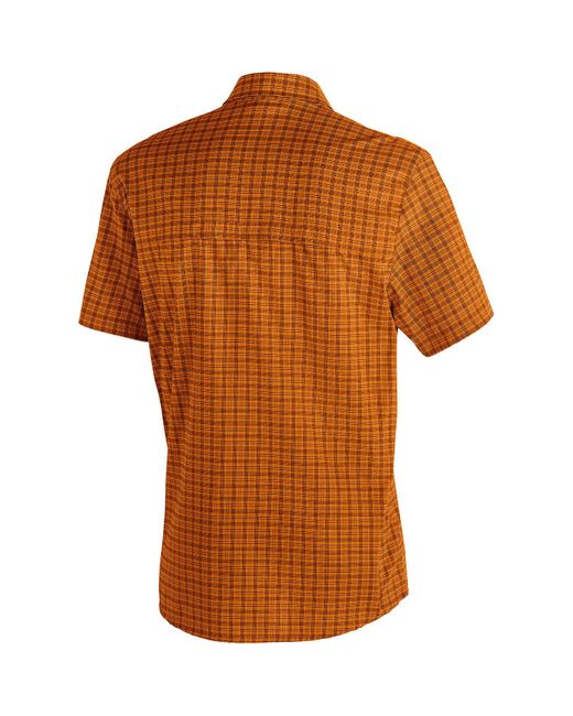 Maier Sports Outdoorhemd Hemd Mats in Brown für Herren