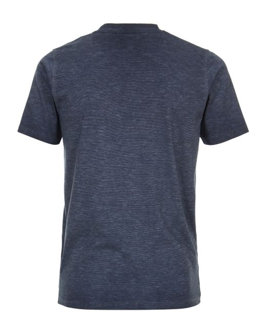 CASA MODA T-Shirt andere Muster in Blue für Herren
