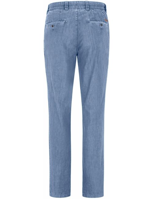 Hubertus Regular-fit-Jeans EUREX BY BRAX Tiefbund-Flat-Front-Jeans John  hellblau Pima Light Denim in Blau für Herren | Lyst DE