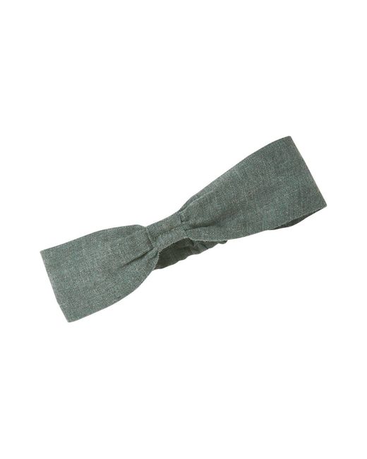 VERTBAUDET Green Langarmhemd Mädchen Baby-Set: Bluse gesmokt & Haarband