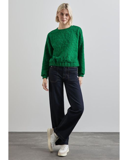 Street One Green Strickpullover