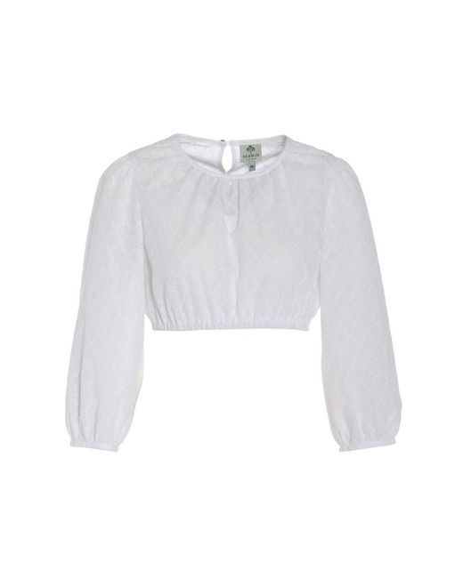 BERWIN & WOLFF White Dirndlbluse