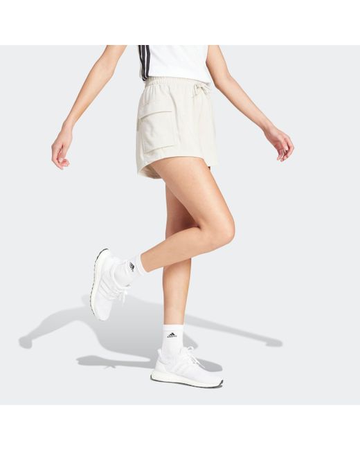 Adidas White Shorts W SL FT SHO (1-tlg)