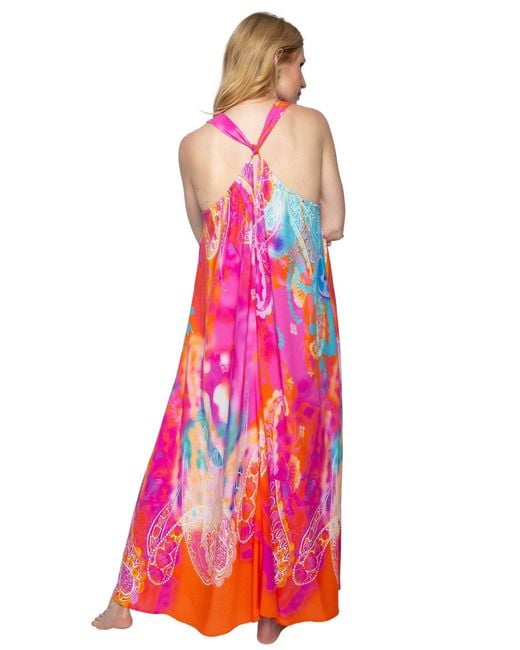 Emily Van Den Bergh Pink Sommerkleid kleid 8475-300