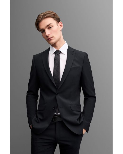 DIGEL Anzugsakko Allan (1-tlg., Polyester- Schurwollmix) Touching Buttons in Gray für Herren